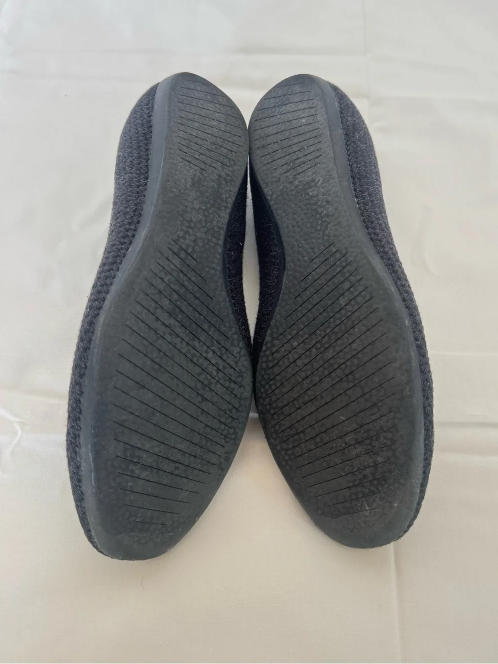 allbirds Women's Dark Grey Knit Ballet Flats Size 8.5